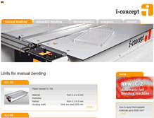 Tablet Screenshot of i-concept.com